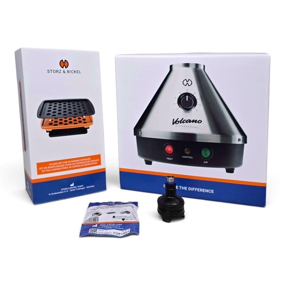 Storz & Bickel Volcano Classic Easy Valve Set + Plus Extras MSRP $608.80